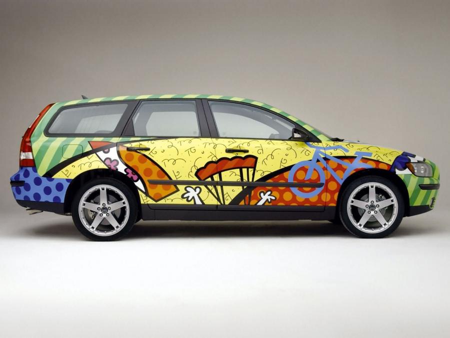  Volvo V50 Special Edition Romero Britto 2004 года  (фото 4 из 4)